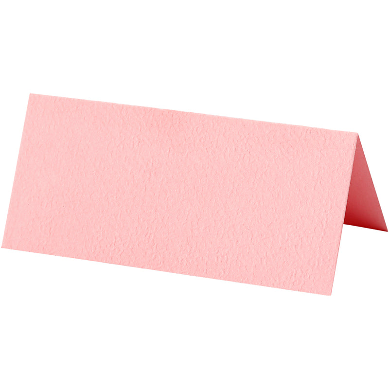 Load image into Gallery viewer, Creativ company naamkaarten, afm 9x4 cm, 220 gr, lichtrood, 20 stuk 1 doos
