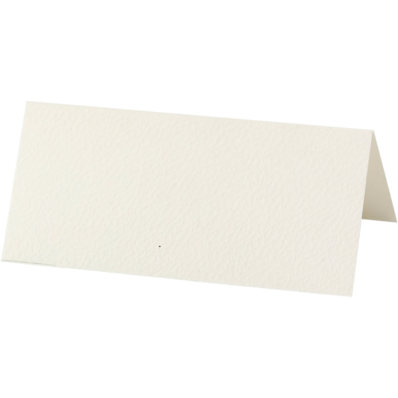 Load image into Gallery viewer, Naamkaarten, afm 9x4 cm, 220 gr, off-white, 20 stuk 1 doos
