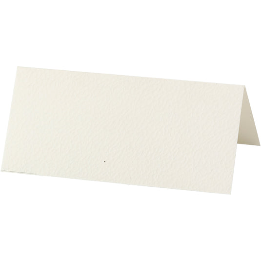 Naamkaarten, afm 9x4 cm, 220 gr, off-white, 20 stuk 1 doos