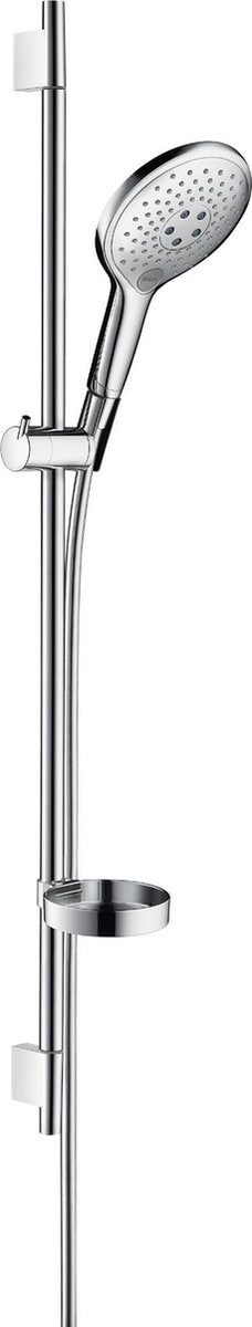 Hansgrohe raindance select s 150 unica's puro glijstangset - 90 cm - chroom - 3 straalsoorten - diameter handdouche 150 mm
