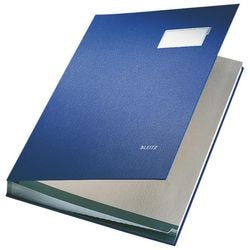 Leitz handtekeningenboek a4 blauw