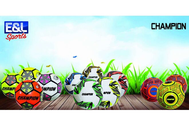 Load image into Gallery viewer, E l sports voetbal champion - verschillende prints - 320 gram - maat 5

