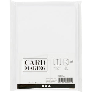 Creativ company https: www.cchobby.nl kaarten-en-enveloppen-afmeting-kaart-10-5x15-cm-afmeting-envelop-11-5x16-5-cm-110-230-gr-wit-6-set-1-doos