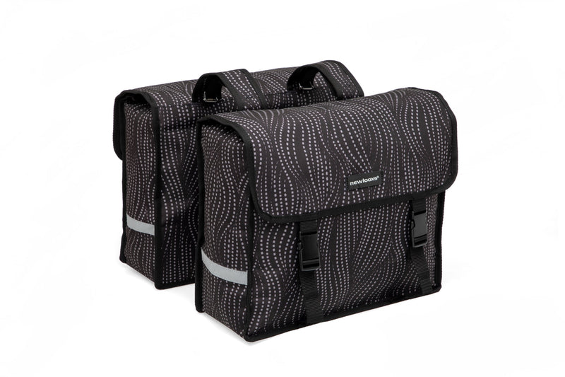Load image into Gallery viewer, Newlooxs Tas New Fiori Double Dubbel | Alma | Black
