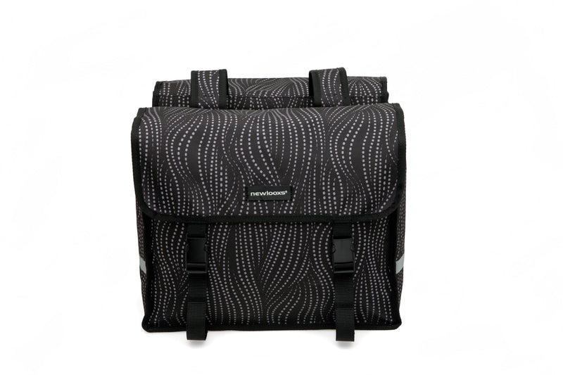 Load image into Gallery viewer, Newlooxs Tas New Fiori Double Dubbel | Alma | Black
