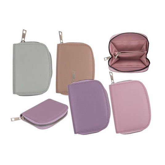 Out of the blue portemonee kunstleder pastel 12x9cm