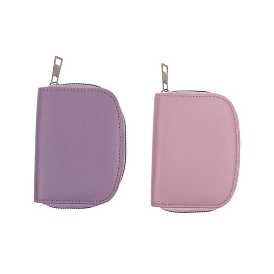 Out of the blue portemonee kunstleder pastel 12x9cm