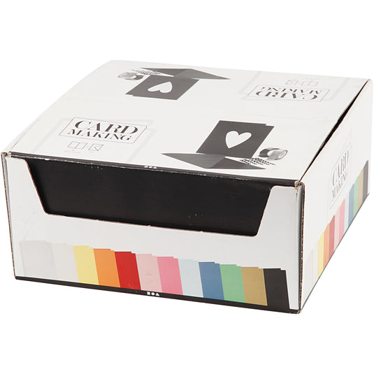 Https: www.cchobby.nl kaarten-en-enveloppen-afmeting-kaart-10-5x15-cm-afmeting-envelop-11-5x16-5-cm-diverse-kleuren-12x10-doos-1-doos