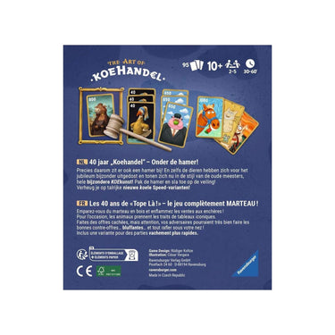 Ravensburger koehandel 40 jaar kaartspel