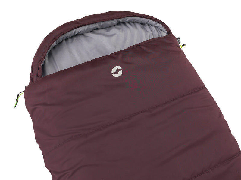 Load image into Gallery viewer, Outwell Campion Lux slaapzak aubergine
