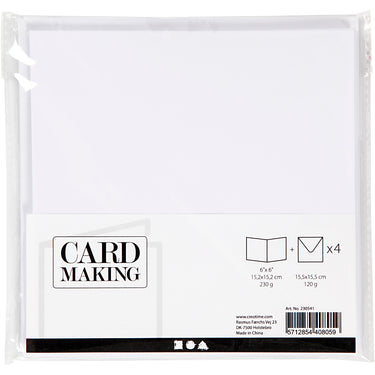 Https: www.cchobby.nl kaarten-en-enveloppen-afmeting-kaart-15-2x15-2-cm-afmeting-envelop-16x16-cm-230-gr-wit-4-set-1-doos