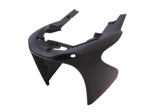 Edge voorfront onder yamaha aerox tot bj. 2014 mat zwart