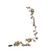 Svenska living guirlande 'coin leaf' 20led 180cm exclusief 2xaa batterij