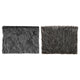 Svenska living kleedje lang haar 40x30cm bruin grijs
