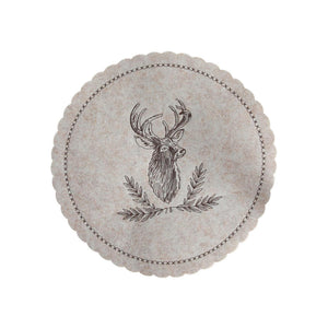 Svenska living placemat rendier vilt beige ø35cm