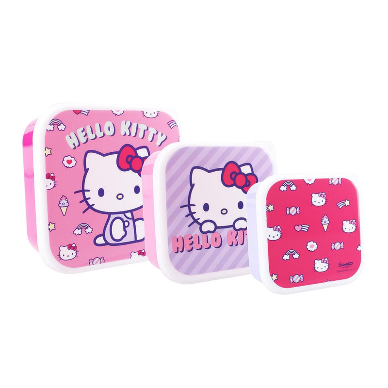 Load image into Gallery viewer, Vadobag snackboxset hello kitty 3-delig
