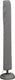 Eurotrail waterdichte zweefparasolhoes cantonic 260x60cm grijs