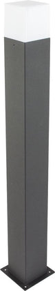 Trio hudson - paalverlichting - antraciet - incl. 1x e14 3,5w - buitenverlichting - ip44