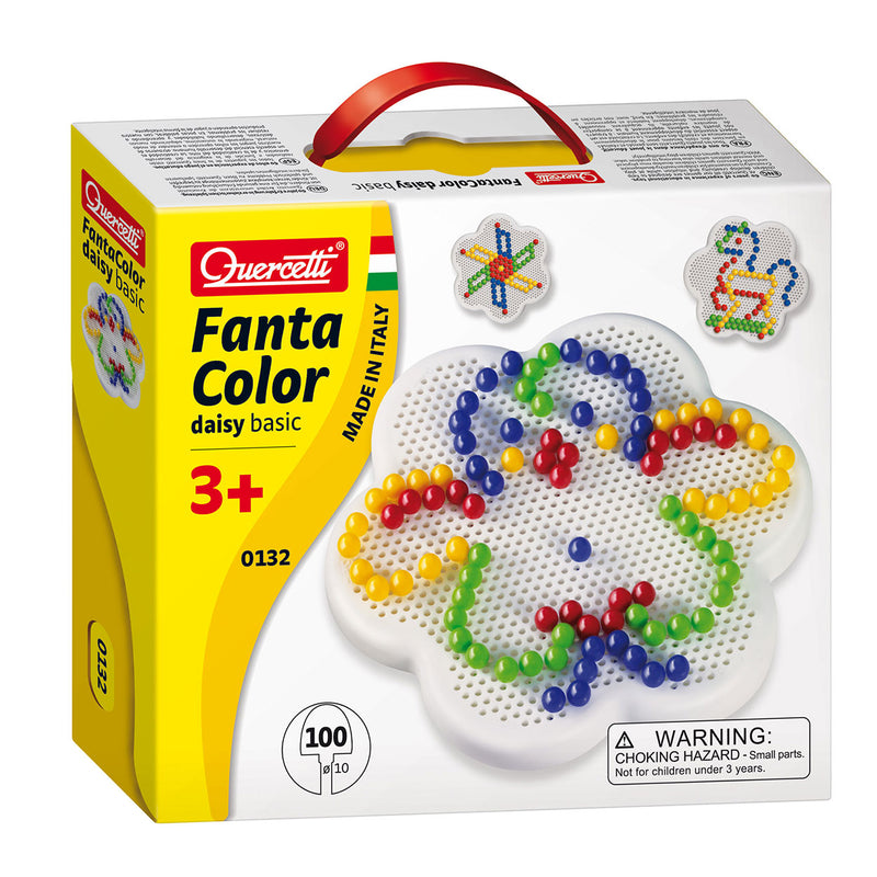 Load image into Gallery viewer, Quercetti insteek mozaïek, 100 pins
