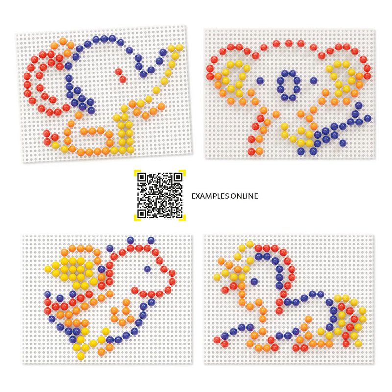 ギャラリービューアに画像をロードする, Quercetti insteek mozaïek, 100 pins
