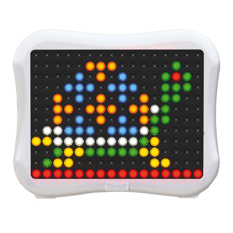 Afbeelding laden in galerijviewer, Quercetti peg brite mozaïek led junior 122-delig
