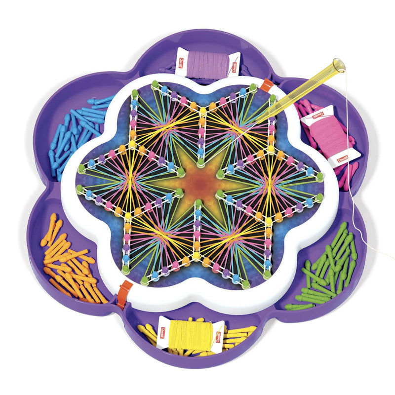 Load image into Gallery viewer, Quercetti string art mandala's maken
