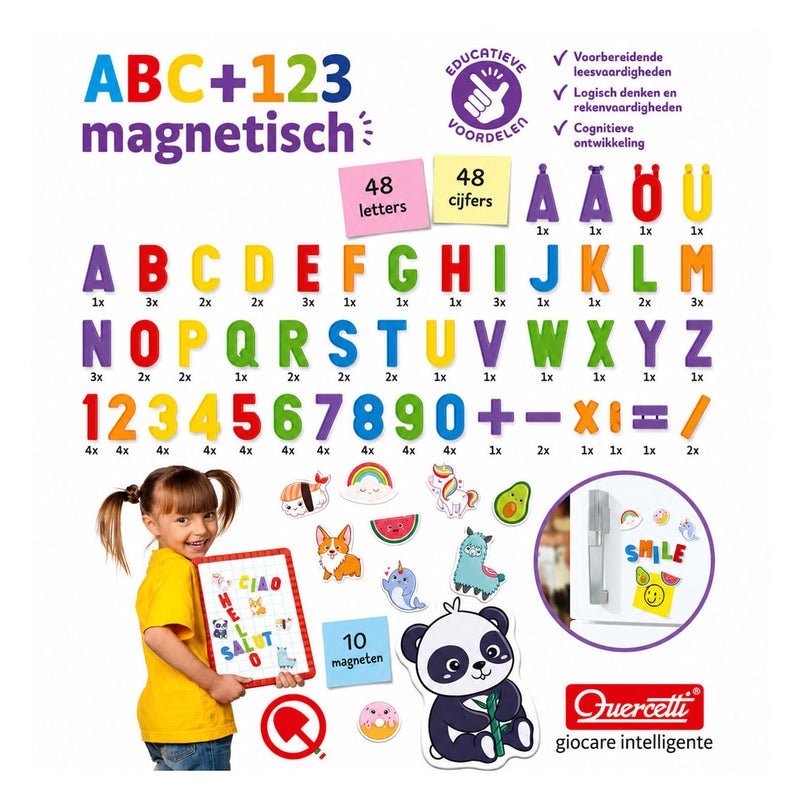 Afbeelding laden in galerijviewer, Quercetti magneten set, 106dlg
