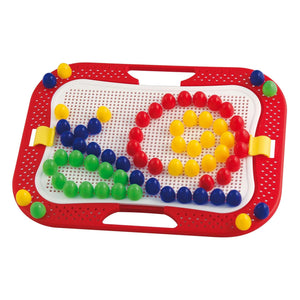 Quercetti fantacolor design insteek mozaïek, 100 pins