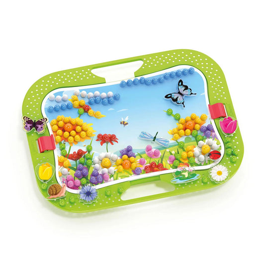 Quercetti natuur plezier fun en pegs insteek mozaïek, 316dlg.