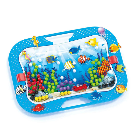 Quercetti oceaan plezier fish pegs insteek mozaïek, 316dlg.