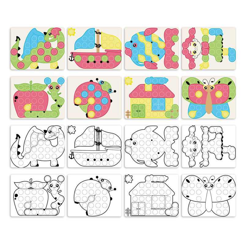 Load image into Gallery viewer, Quercetti fantacolor junior play eco mozaïek
