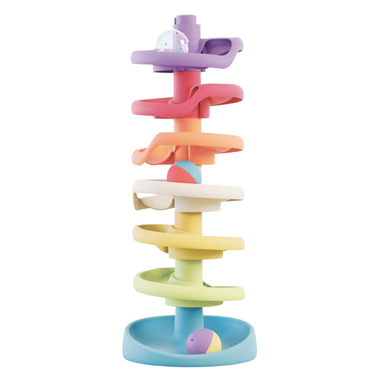Quercetti spiral tower knikkerbaan + geluid 10-delig