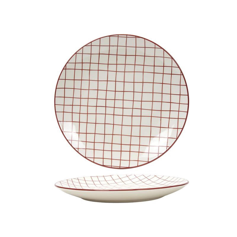 Afbeelding laden in galerijviewer, Svenska living bord 'berry' rood ã˜26,5cm
