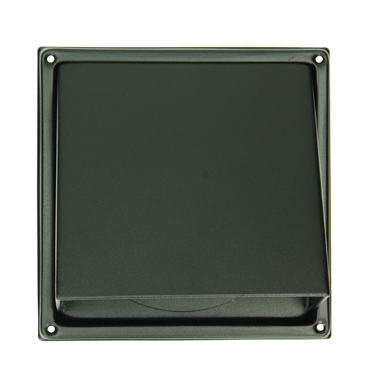 Renson 1066438 - zwart inox dampkaprooster type 641 ø150mm, opbouw | 2 stuks