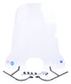 Diverse windscherm helder | sym fiddle 3 ( 73cm)