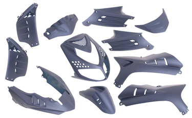 Edge plaatset peugeot speedfight 2 - 13 delig - mat donkerblauw