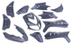 Edge plaatset peugeot speedfight 2 - 13 delig - mat donkerblauw