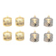 Svenska living theelicht transparant 3.7x5cm doos a 12