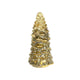 Svenska living beeld kerstboom glas led goud 20cm