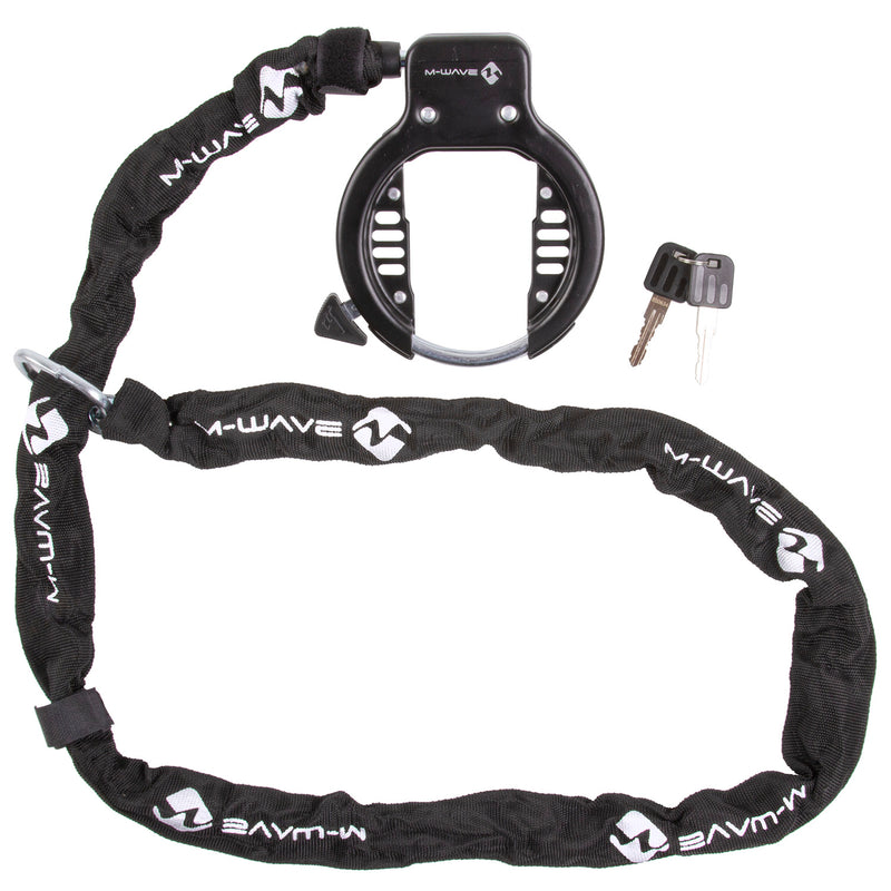 Afbeelding laden in galerijviewer, M-wave ringchain frame lock with chain
