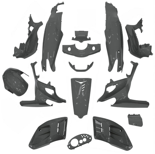 Edge plaatset 15-delig voor gilera runner tot bouwjaar 08-2005 - nardo grey