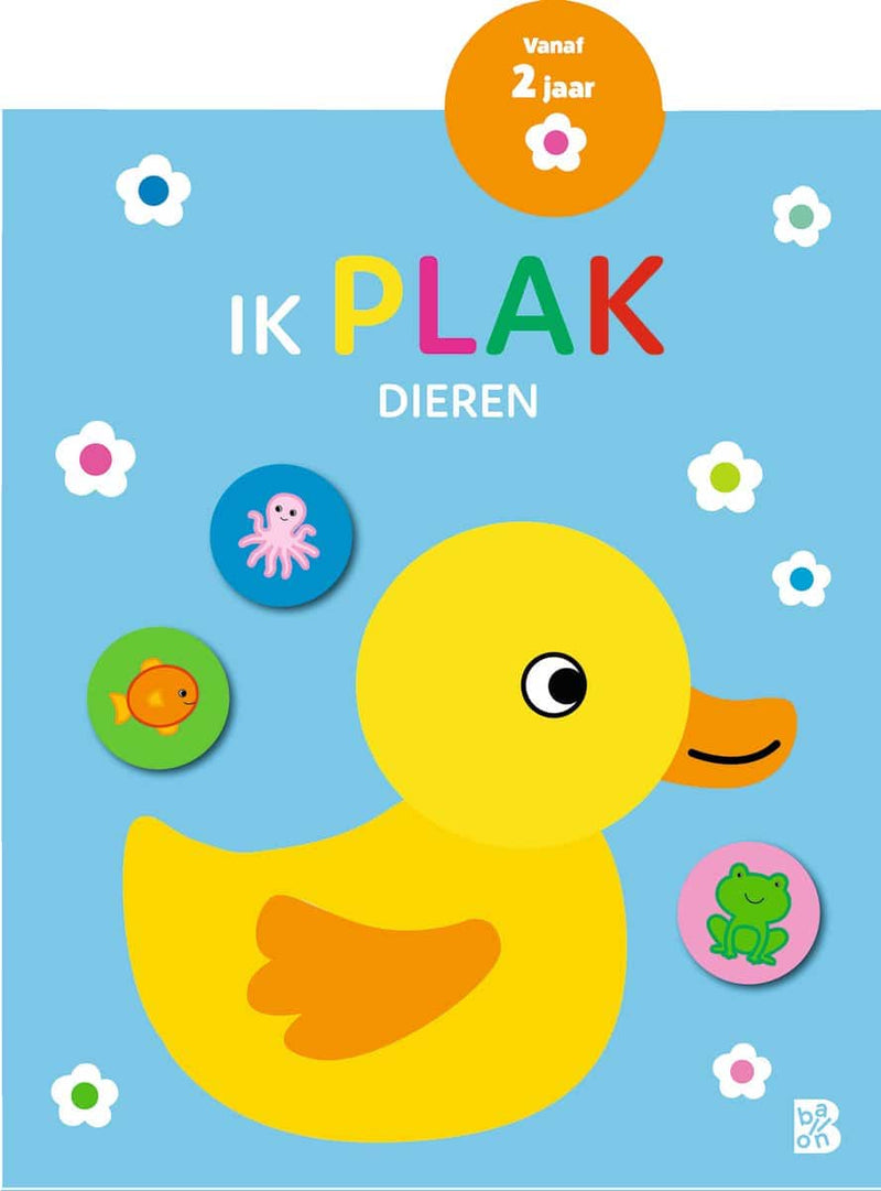 ギャラリービューアに画像をロードする, De ballon ik plak: dieren stickerboek
