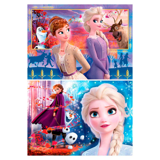 Clementoni puzzel 2x60pcs frozen 2