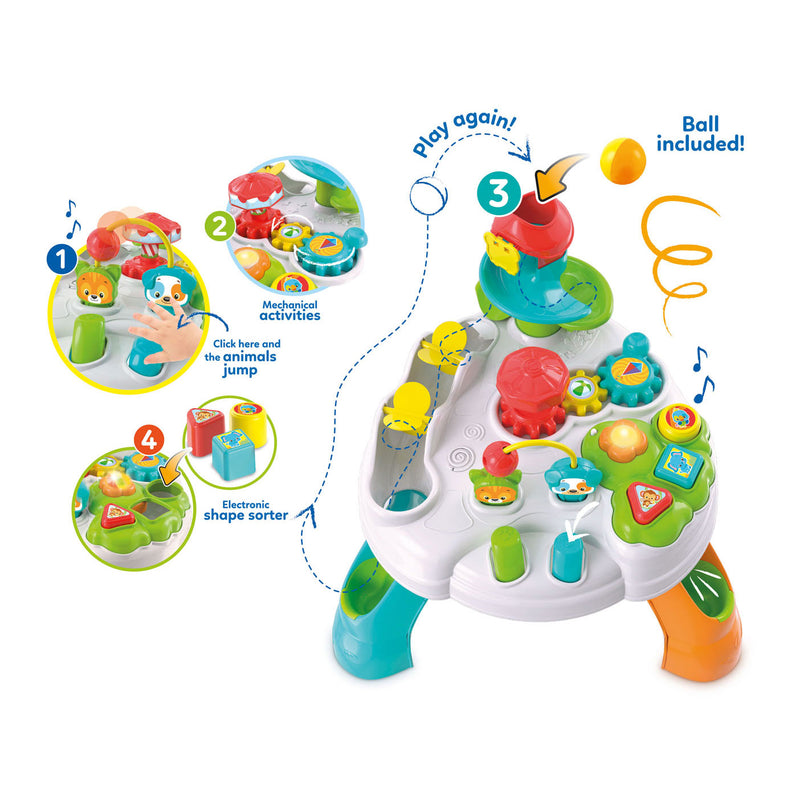 Afbeelding laden in galerijviewer, Clementoni baby - interactieve activiteitentafel
