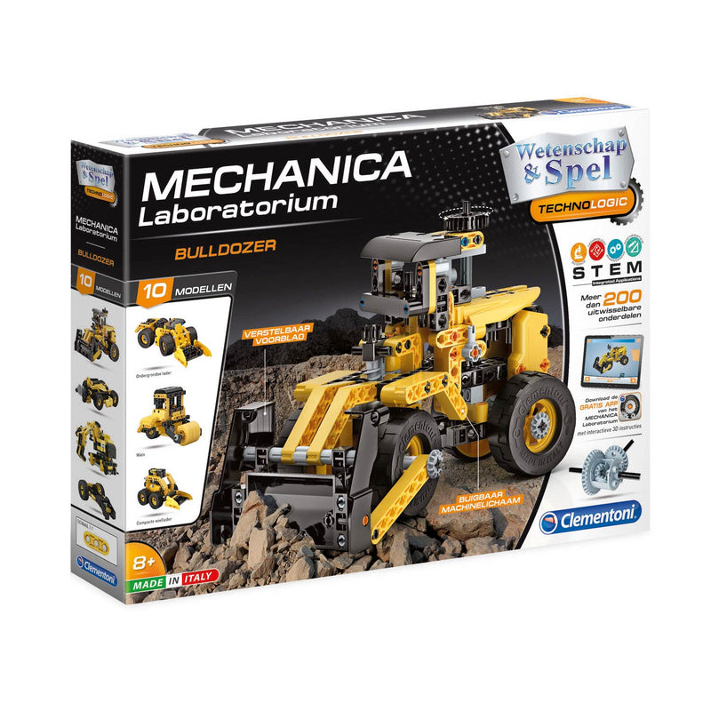 Load image into Gallery viewer, Clementoni Wetenschap Spel Mechanica - Bulldozer
