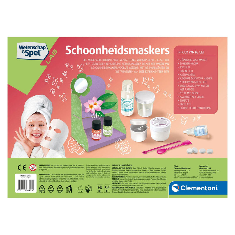 Load image into Gallery viewer, Clementoni Wetenschap Spel Gezichtsmaskers Maken
