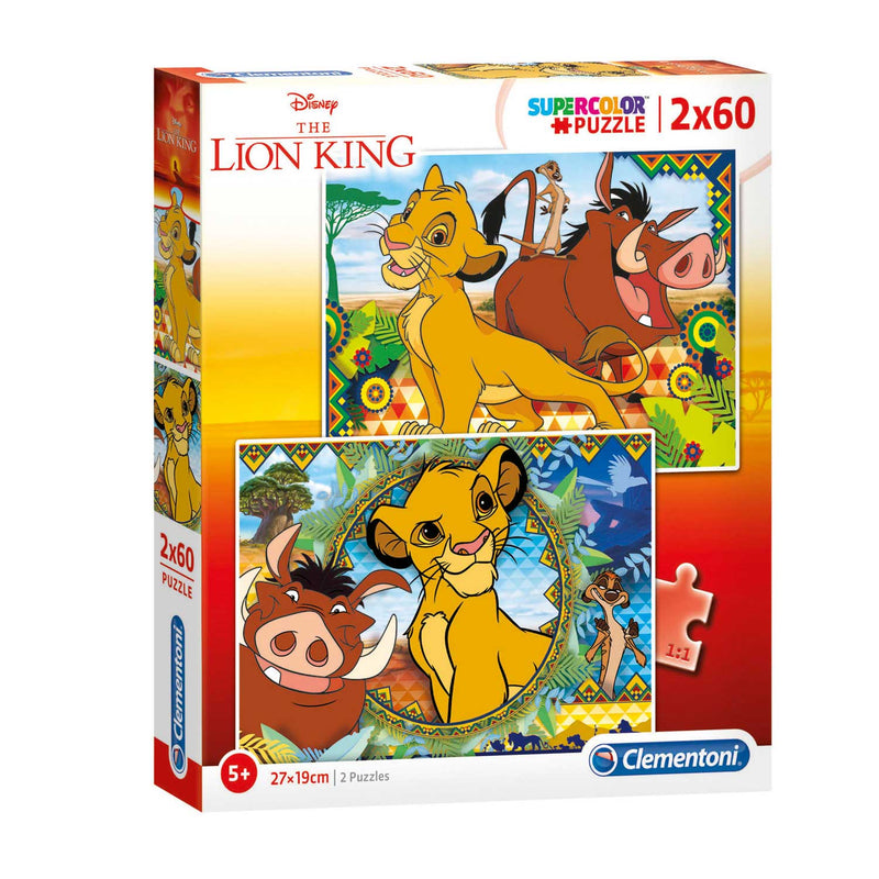 Load image into Gallery viewer, Clementoni Puzzel The Lion King, 2x60st.
