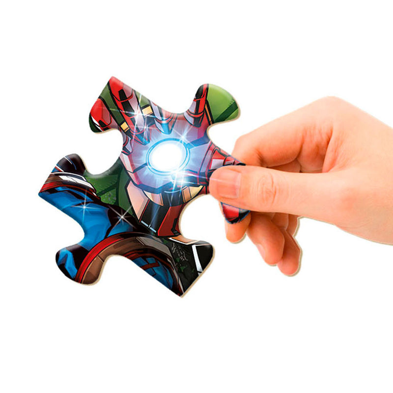 Load image into Gallery viewer, Clementoni brilliant puzzel marvel superhelden, 104st.
