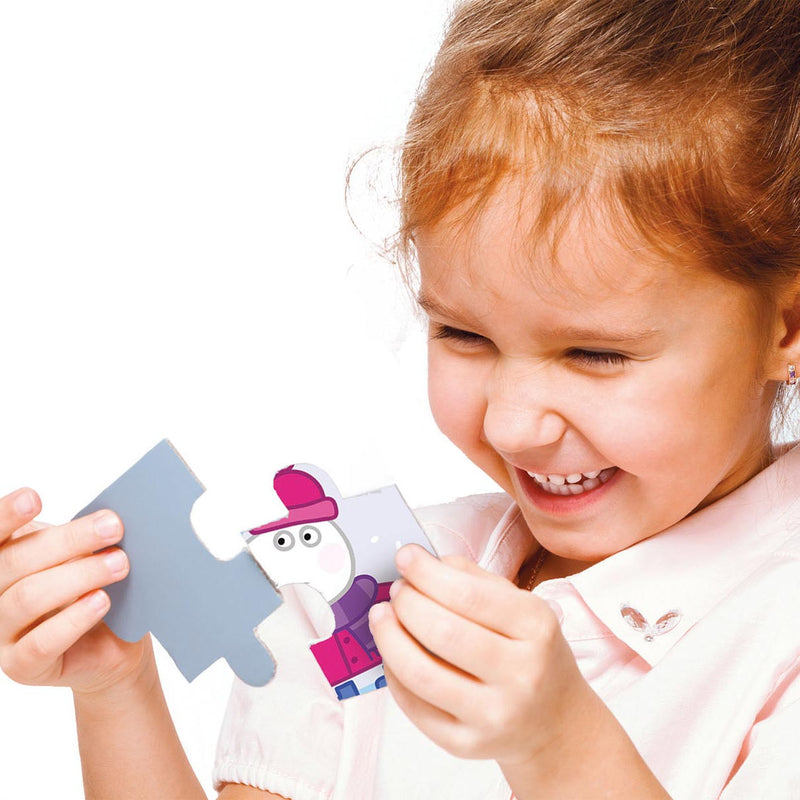 Load image into Gallery viewer, Clementoni maxi puzzel peppa pig, 104st.
