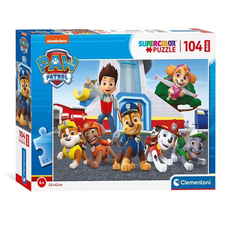 Load image into Gallery viewer, Clementoni maxi puzzel paw patrol, 104st.
